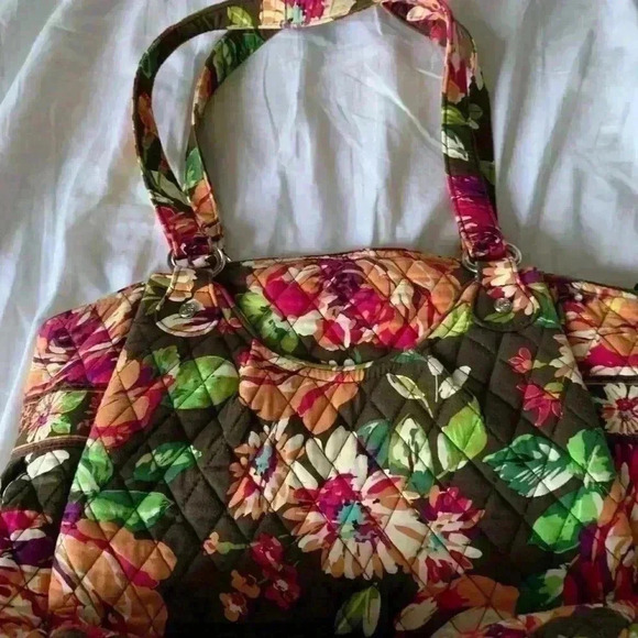 Vera Bradley English Rose Handbag. Back to  school - Picture 7 of 8